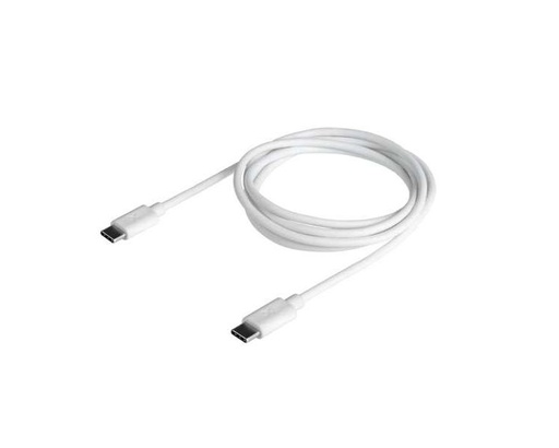 [37232] CABLE ESSENTIAL USB-C A USB-C PD 240W 1.5M BLANCO XTORM