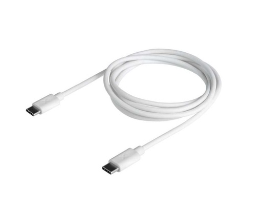[37231] CABLE ESSENTIAL USB-C A USB-C PD 140W 1.5M BLANCO XTORM