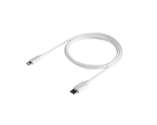 [37228] CABLE ESSENTIAL USB-C A LIGHTNING 1M BLANCO XTORM