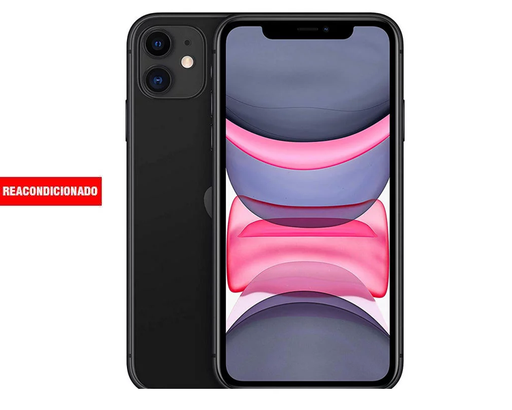 [36943] APPLE iPHONE 11 256GB BLACK REACONDICIONADO GRADO B