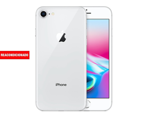 [36941] APPLE iPHONE 8 128 GB SILVER REACONDICIONADO GRADO B