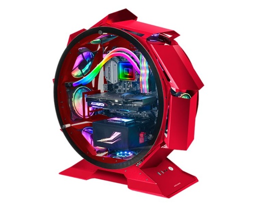 [36665] CAJA MICROATX MCORB PREMIUM RGB ROJO MARS GAMING