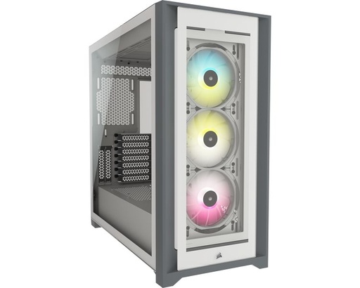 [36341] CAJA SEMITORRE ATX ICUE 5000X RGB TG WHITE CORSAIR
