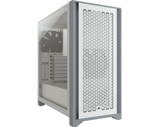 [36335] CAJA SEMITORRE ATX 4000D AIRFLOW TG WHITE CORSAIR