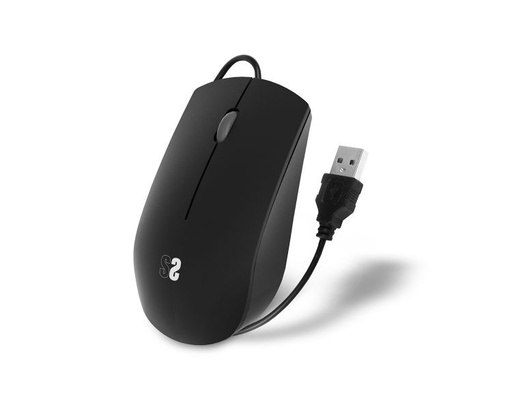 [36058] RATON OPTICO BUSINESS SILENCIOSO WIRED NEGRO SUBBLIM