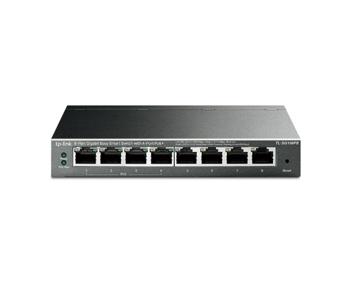 [35213] TP-LINK SWITCH 8 PUERTOS 10/100/1Gbit PoE+