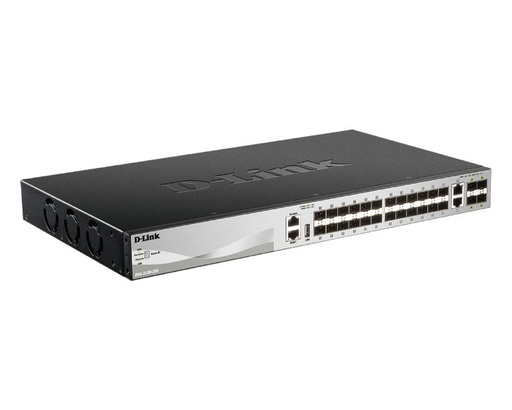 [35178] D-LINK SWITCH 24 PUERTOS 1Gbit w/2 10 Gbit ETH +2 10 Gbit SFP+