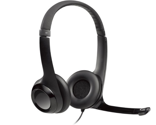 [34660] AURICULAR + MICROFONO H390 SUPRESION DE RUIDO NEGRO LOGITECH