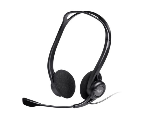 [34658] AURICULAR + MICROFONO PC960M SUPRESION DE RUIDO NEGRO LOGITECH