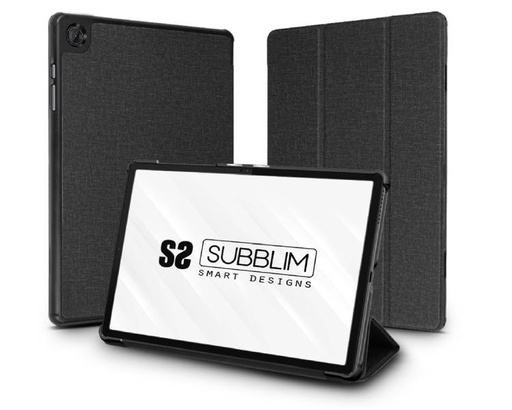 [34603] FUNDA TABLET SAMSUNG TAB A8 10.5" X200/X205 NEGRO SUBBLIM