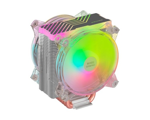 [34114] VENTILADOR UNIVERSAL MCPU66 DUAL ARGB NEGRO MARS GAMING