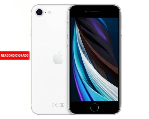 [34104] APPLE iPHONE SE 2020 64GB WHITE REACONDICIONADO GRADO A