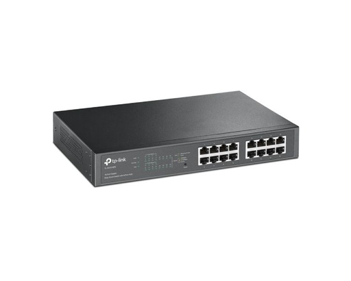 [34095] TP-LINK EASY SMART SWITCH 16 PORT 10/100/1Gbit RACK PoE+