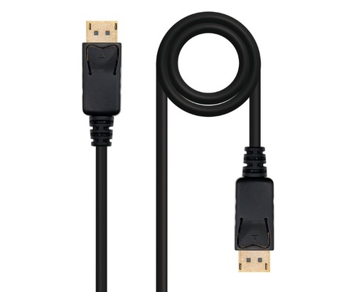 [33947] CABLE DISPLAYPORT DP/M-DP/M NEGRO 1.5 M NANOCABLE