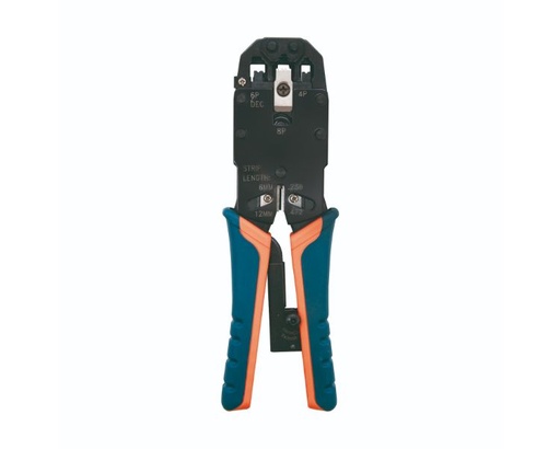 [33575] TENAZA METALICA CRIMPADORA CARRACA RJ45, RJ12, RJ11, RJ10 NANOCABLE