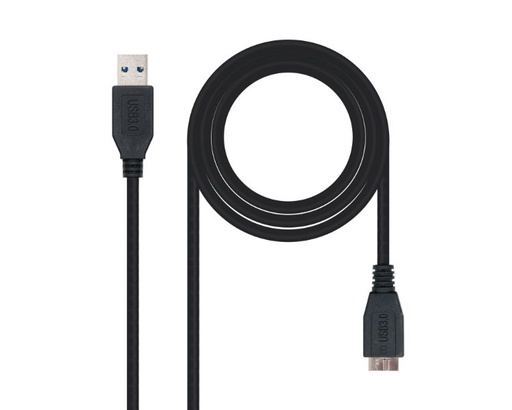 [33560] CABLE CONEXION USB-MICRO USB 3.0 TIPO M-M 2M NANOCABLE