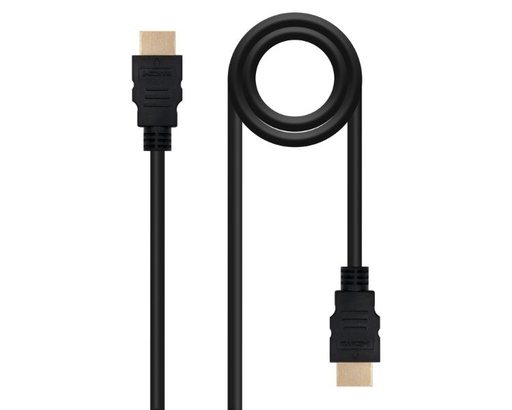 [33486] CABLE HDMI V1.4 (ALTA VELOCIDAD/HEC) A/M-A/M 1.5 M NANOCABLE