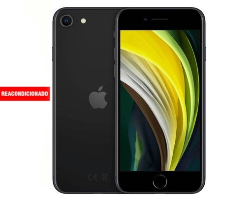 [33484] APPLE iPHONE SE 2020 128GB BLACK REACONDICIONADO GRADO B