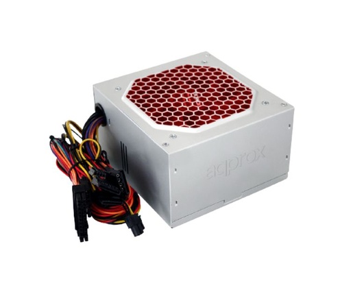 [33196] FUENTE ALIM. ATX 500W + CABLE NIQUEL V2 APPROX