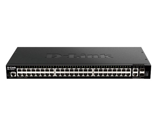 [32600] D-LINK SWITCH 52 PUERTOS 1Gbit + 2 10 Gbit ETH +2 10 Gbit SFP