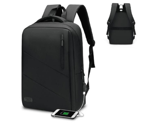 [32425] MOCHILA CITY BACKPACK 15.6" NEGRO SUBBLIM
