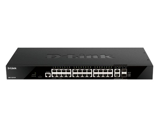 [32316] D-LINK SMARTPRO SWITCH 28 PUERTOS 10/100/1Gbit w/2 10G SFP + 2 SFP