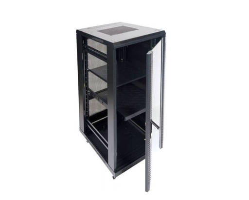 [32242] ARMARIO DE SUELO RACK 19´´ 22U 600x800 PUERTA PERFORADA