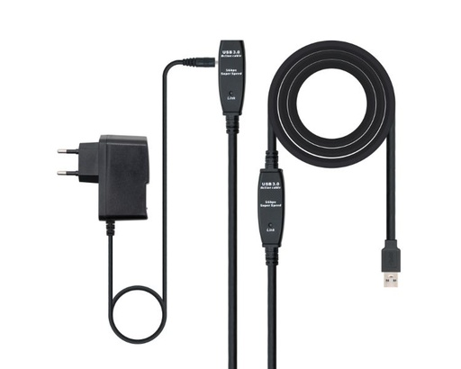 [32036] CABLE EXTENSION USB 3.0 TIPO A/M-A/H 15M NANOCABLE