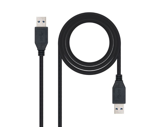 [32025] CABLE DE CONEXION USB 3.0 TIPO A/M-A/M 2M NANOCABLE