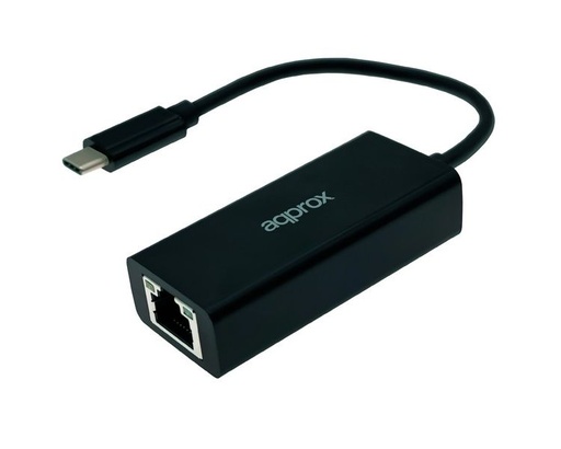 [31890] ADAPTADOR TYPE-C A ETHERNET GIGABIT 10/100/1000 APPROX