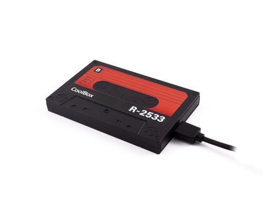 [31839] CAJA EXTERNA HDD 2.5'' USB3.0 SCP2533 RETRO USB3.0 COOLBOX