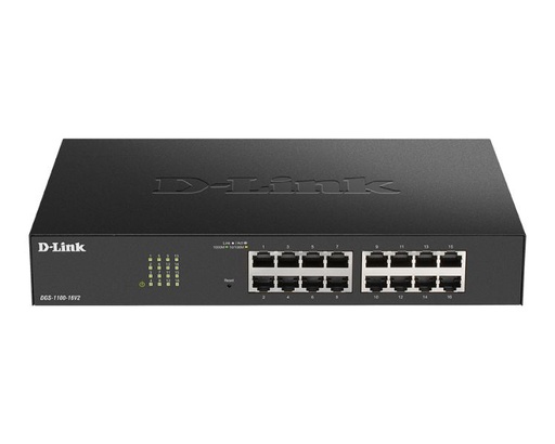[31753] D-LINK SWITCH 16 PUERTOS 10/100/1Gbit EASYSMART