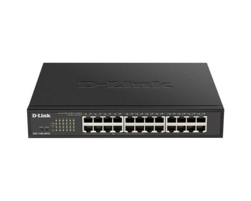 [31538] D-LINK SWITCH 24 PUERTOS 10/100/1Gbit PoE EASYSMART