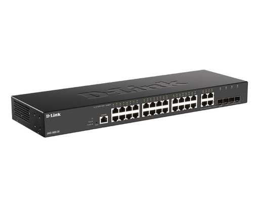 [31499] D-LINK SWITCH 24 PUERTOS 10/100/1Gbit w/4 Combo 1000BaseT/SFP