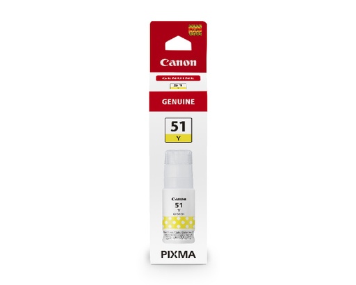 [31469] CARTUCHO TINTA AMARILLO CANON GI-51