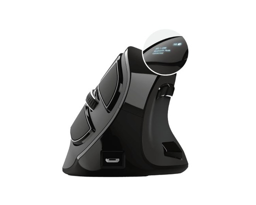 [31252] RATON OPTICO WIRELESS RECARGABLE ERGONOMICO VOXX TRUST