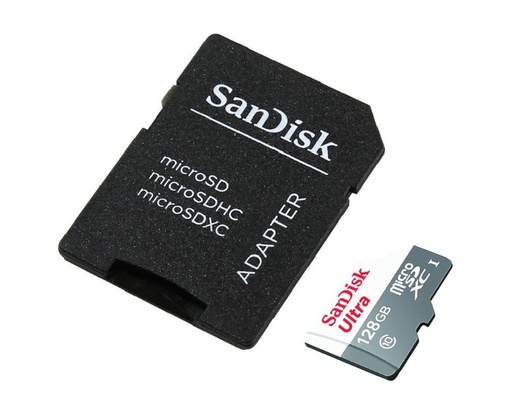 [30978] MICRO SD 128 GB 1 ADAP. CLASS 10 SANDISK