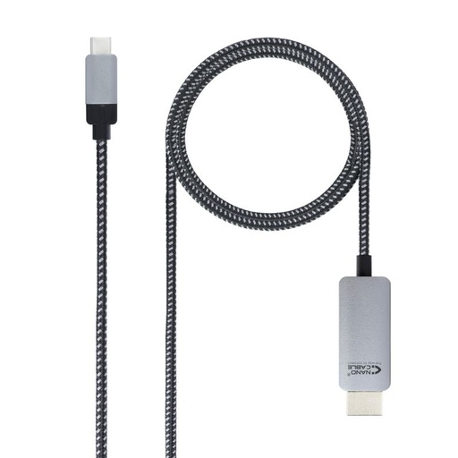[30939] CONVERSOR USB-C A HDMI USB-C/M-HDMI/M 1.8M NANOCABLE