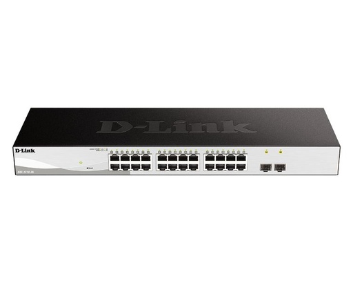 [30815] D-LINK SWITCH 24 PUERTOS 10/100/1Gbit +2 Gbit. SFP