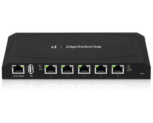 [30478] UBIQUITI TOUGH SWITCH 5 PUERTOS 10/100/1Gbit PoE