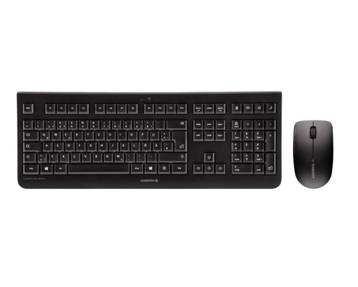 [29658] TECLADO + RATON WIRELESS DW 3000 NEGRO CHERRY