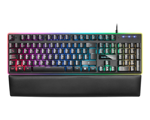 [29016] TECLADO HIBRIDO MECANICO SWITCH RED RGB MK320ES MARS GAMING