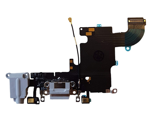 [28263] REPUESTO FLEX CONECTOR DE CARGA SILVER IPHONE 6S
