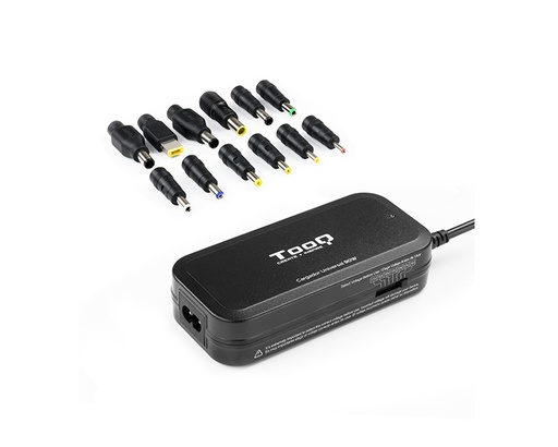 [27722] CARGADOR MANUAL 1XUSB 90W NEGRO TOOQ