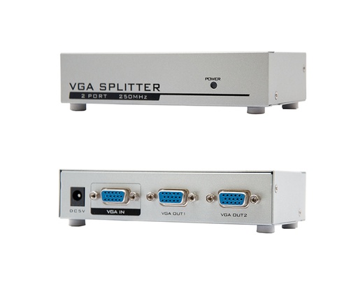[27567] DUPLICADOR VGA 2 MONITORES NANOCABLE