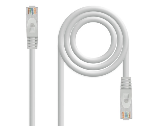 [26891] CABLE DE RED LATIGUILLO RJ45 UTP CAT6A AWG24 1 M NANOCABLE