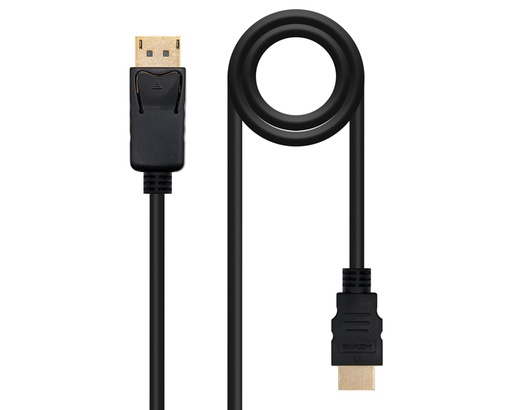 [26419] CONVERSOR DISPLAYPORT A HDMI 2 M NANOCABLE