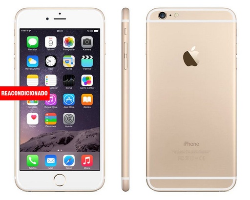 [25790] APPLE iPHONE 6 PLUS 128 GB GOLD REACONDICIONADO GRADO A