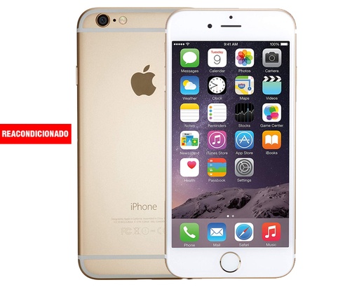 [25770] APPLE iPHONE 6 128 GB GOLD REACONDICIONADO GRADO A