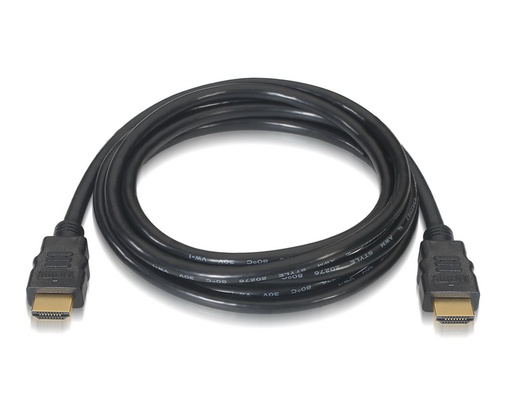 [24921] CABLE HDMI V2.0 1 M NEGRO NANOCABLE